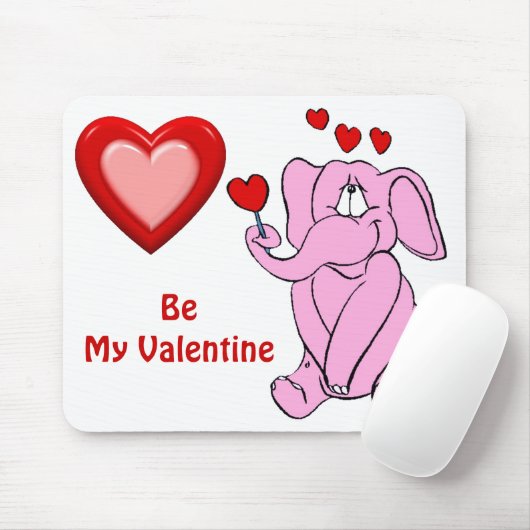 Tapis De Souris Sois ma Saint Valentin Mousepad (Avec souris)