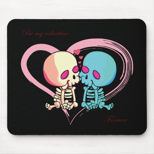 Tapis De Souris Sois ma Saint Valentin pour la Saint Valentin. (Devant)