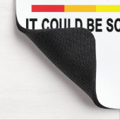 Tapis De Souris Sois Prudent Qui Tu Détestes (Coin)