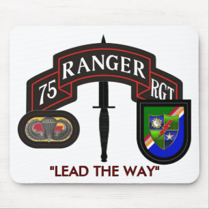 Tapis De Souris soixante-quinzième Le RÉGIMENT DE RANGERS SIÈGE