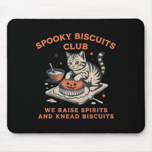 Tapis De Souris Soky Biscuits Club Chat, Cuisson Halloween (Devant)