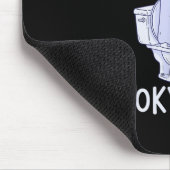 Tapis De Souris Soky Dookie Drôle En Octobre Ghost Halloween (Coin)