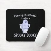 Tapis De Souris Soky Dookie Drôle En Octobre Ghost Halloween (Avec souris)