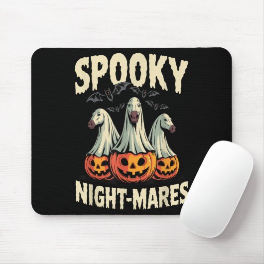 Tapis De Souris Soky Night-mares Halloween Horse (Avec souris)