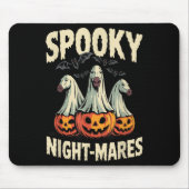 Tapis De Souris Soky Night-mares Halloween Horse (Devant)