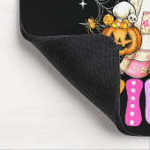 Tapis De Souris Soky Vibes Ghost Retro Groovy Halloween Women Girl (Coin)