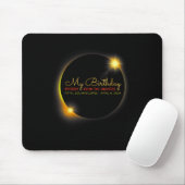 Tapis De Souris Solar Eclipse 2024 Anniversaire présent 4.8.24 Tot (Avec souris)
