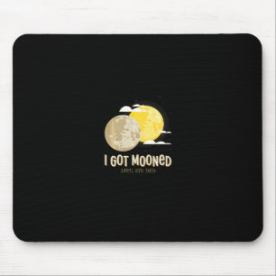 Tapis De Souris Solar Eclipse 2024 J'Ai Reçu Mooned Total Eclipse 