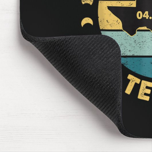 Tapis De Souris Solar Eclipse 2024 Texas Solar Eclipse Débardeur (Coin)