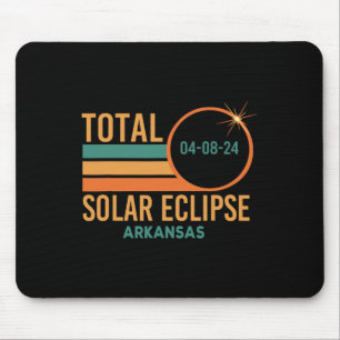 Tapis De Souris Solar Eclipse Arkansas Avril 8 2024 Totalité