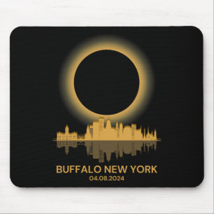 Tapis De Souris Solar Eclipse Buffalo New York Souvenir Totalité