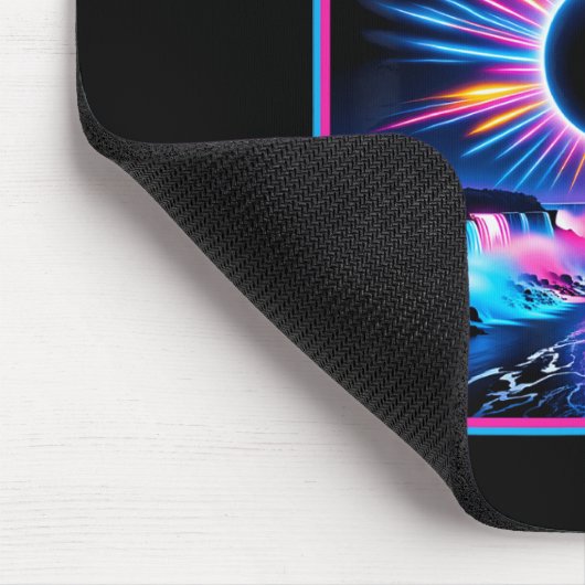 Tapis De Souris Solar Eclipse Niagara Falls Totalité Event Souveni (Coin)