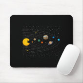 Tapis De Souris Solar System Video Game Funny Graphic Tees Planet (Avec souris)