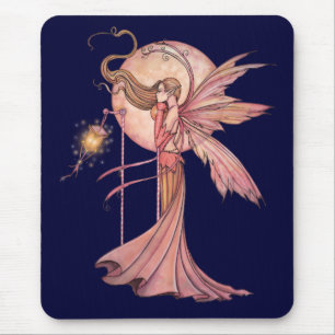 Tapis de souris Solara Fée du Soleil Fantaisie Art