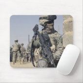 Tapis De Souris Soldat armé d'un MK-48 (Avec souris)
