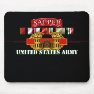 TAPIS DE SOURIS SOLDAT DU GÉNIE OEF OIF