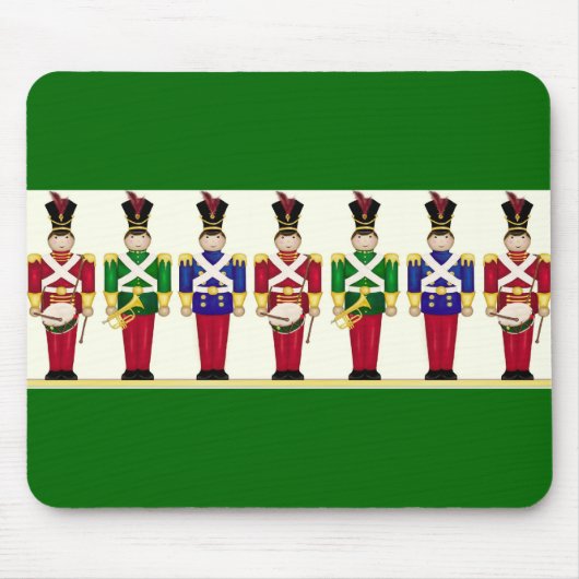 Tapis De Souris Soldats de jouet - Noël Mousepad (Devant)