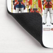 Tapis De Souris Soldats de soldat anglais (Coin)