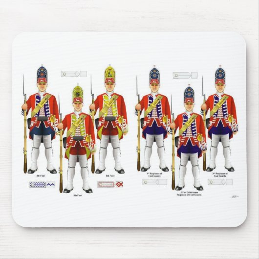 Tapis De Souris Soldats de soldat anglais (Devant)