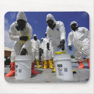 Tapis De Souris Soldats des USA du 457th bataillon chimique