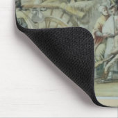 Tapis De Souris Soldats français blessés entrant dans Paris (Coin)