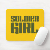TAPIS DE SOURIS SOLDIER GIRL (Avec souris)