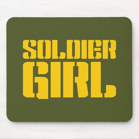 TAPIS DE SOURIS SOLDIER GIRL (Devant)