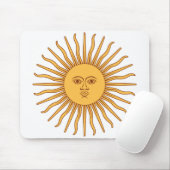 Tapis De Souris Soleil argentin (Avec souris)