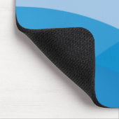 Tapis De Souris Soleil bleu minimaliste (Coin)
