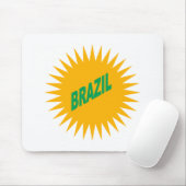 Tapis de souris SOLEIL BRAZIL (Avec souris)