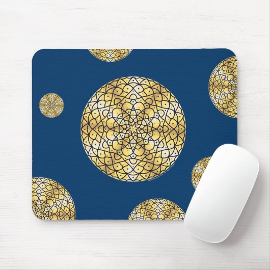 Tapis De Souris Soleil céleste Mousepad (Avec souris)