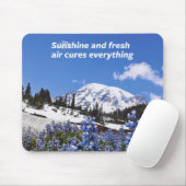 Tapis De Souris Soleil et air frais (Avec souris)