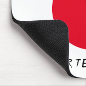 Tapis De Souris Soleil levant karate kick (Coin)