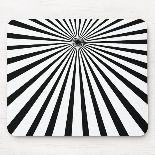 Tapis De Souris Soleil noir (Devant)
