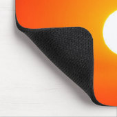 Tapis De Souris soleil orange (Coin)