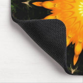 Tapis de souris soleil orange (Coin)