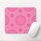 Tapis De Souris Soleil rose et étoiles bébé en mosaïque motif papi (Avec souris)