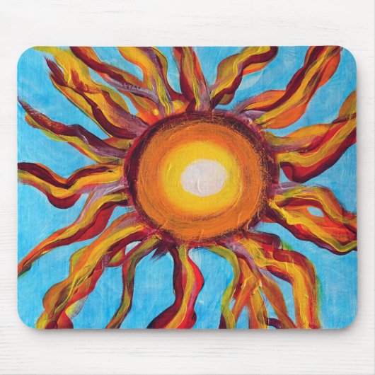 Tapis De Souris Soleil sauvage (Devant)