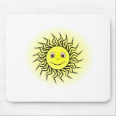 Tapis De Souris Soleil souriant (Devant)