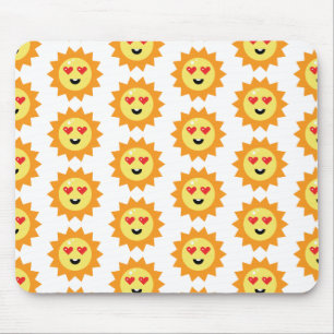 Tapis De Souris Soleil souriant