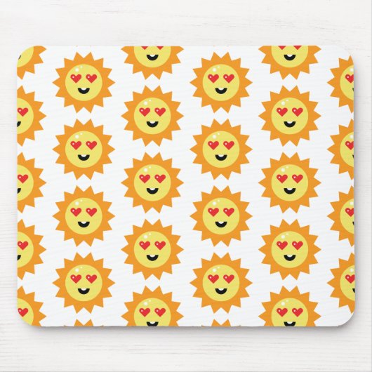 Tapis De Souris Soleil souriant (Devant)