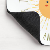 Tapis De Souris Soleil souriant mignon  (Coin)