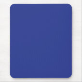 Tapis De Souris Solid Deep Blue Backdrop | Bold Minimalist Design (Devant)