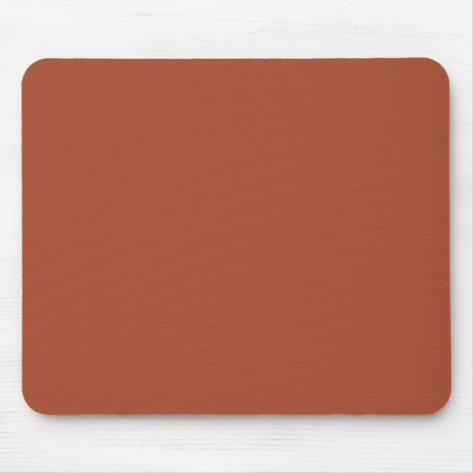 Tapis De Souris Solide Burnt Orange (Devant)