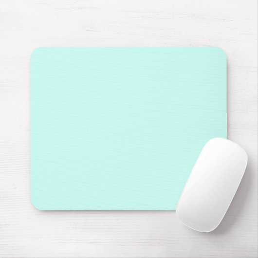 Tapis De Souris Solide camée vert menthe doux turquoise (Avec souris)