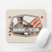 Tapis De Souris Solider-Guardian de la liberté (Avec souris)