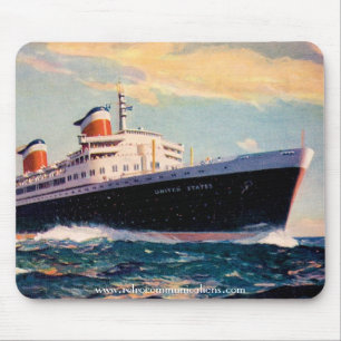 Tapis De Souris solides solubles Etats-Unis Mousepad
