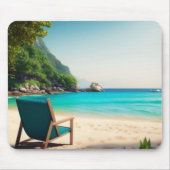 Tapis De Souris Solitude tropicale (Devant)