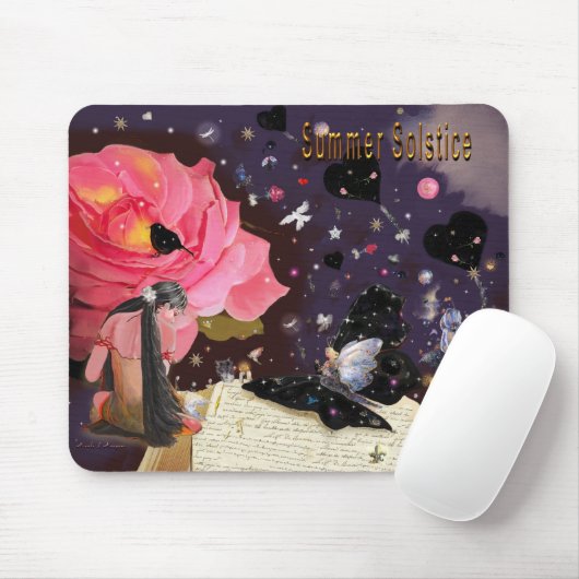 Tapis De Souris Solstice d'été ! (Avec souris)