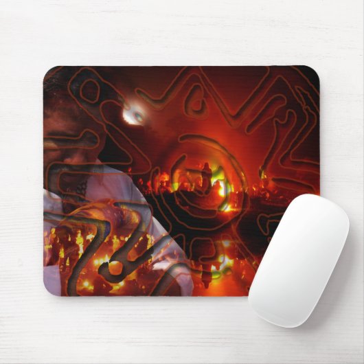 Tapis De Souris Solstice d'hiver maya (Avec souris)